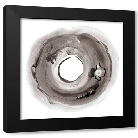 Transformation V Black Modern Wood Framed Art Print with Double Matting by Bramma, Lila