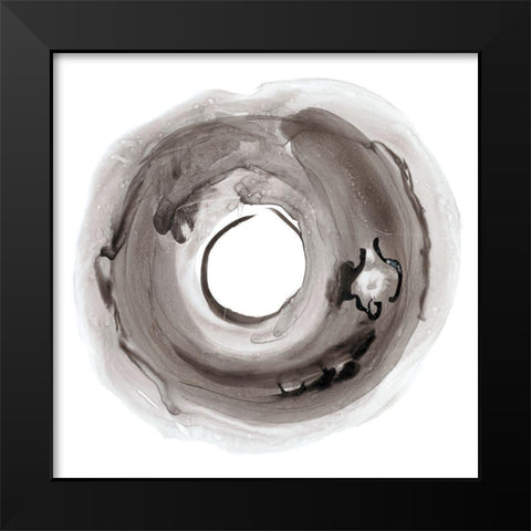Transformation V Black Modern Wood Framed Art Print by Bramma, Lila