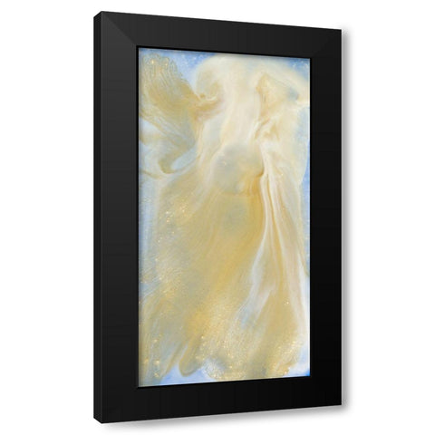 Meeting Light I Black Modern Wood Framed Art Print by Bramma, Lila