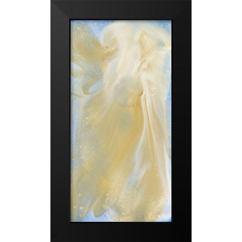 Meeting Light I Black Modern Wood Framed Art Print by Bramma, Lila