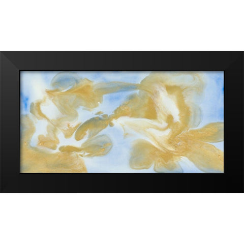 Meeting Light II Black Modern Wood Framed Art Print by Bramma, Lila