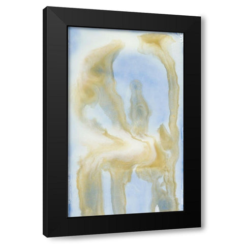 Meeting Light III Black Modern Wood Framed Art Print by Bramma, Lila