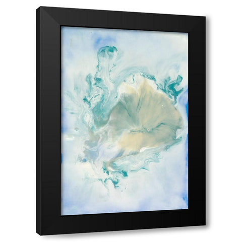 Being One II Black Modern Wood Framed Art Print with Double Matting by Bramma, Lila