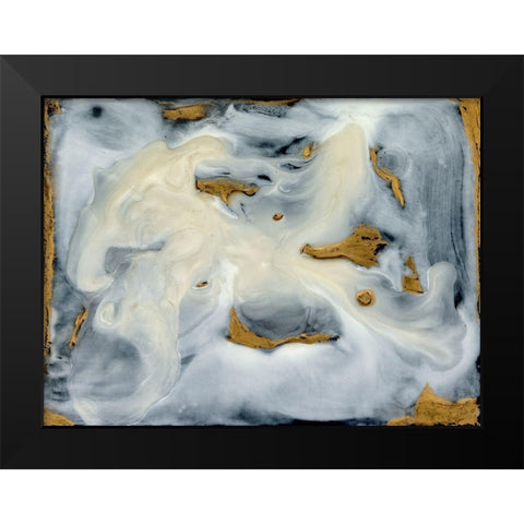 Power of Life I Black Modern Wood Framed Art Print by Bramma, Lila