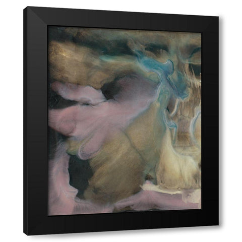 Mysterious Ascension II Black Modern Wood Framed Art Print by Bramma, Lila