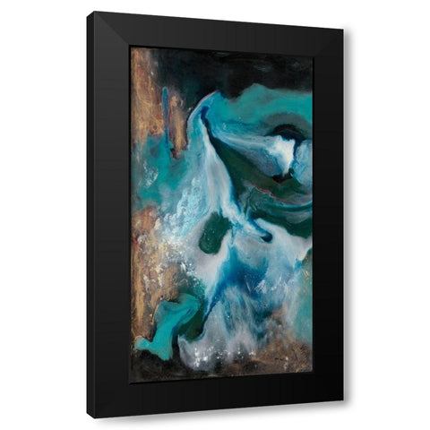 In the Light of Liberation I Black Modern Wood Framed Art Print with Double Matting by Bramma, Lila