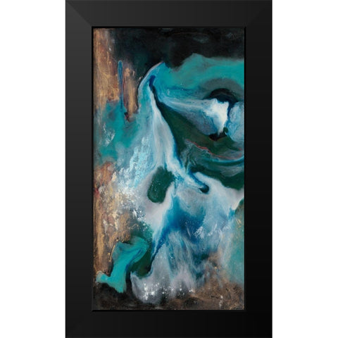 In the Light of Liberation I Black Modern Wood Framed Art Print by Bramma, Lila