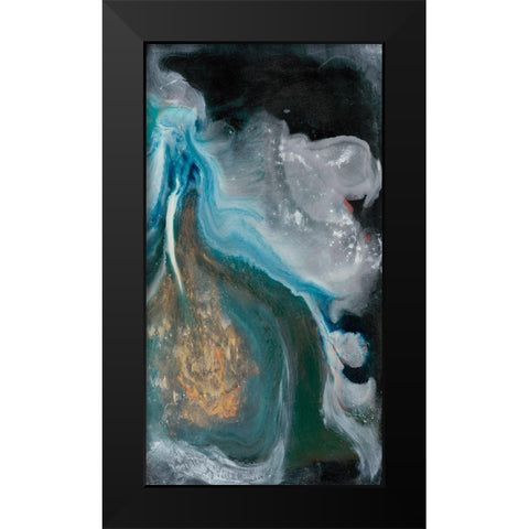 In the Light of Liberation II Black Modern Wood Framed Art Print by Bramma, Lila