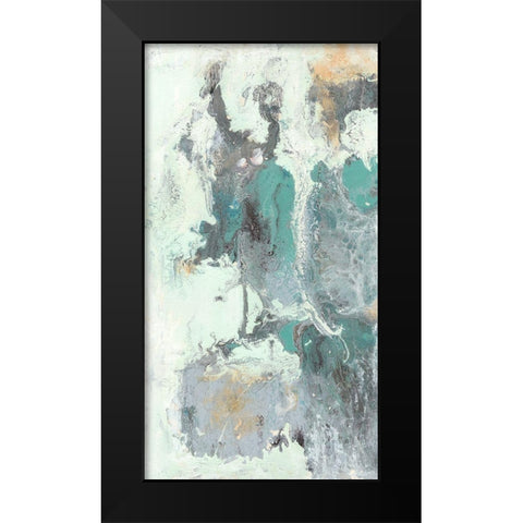 Dancing with Love I Black Modern Wood Framed Art Print by Bramma, Lila