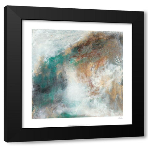 From the Other Dimension I Black Modern Wood Framed Art Print by Bramma, Lila