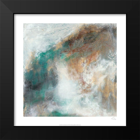 From the Other Dimension I Black Modern Wood Framed Art Print by Bramma, Lila