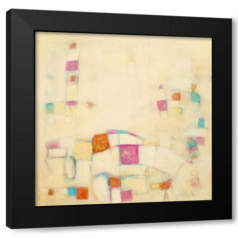 Festive II Black Modern Wood Framed Art Print by Crawford, Beverly