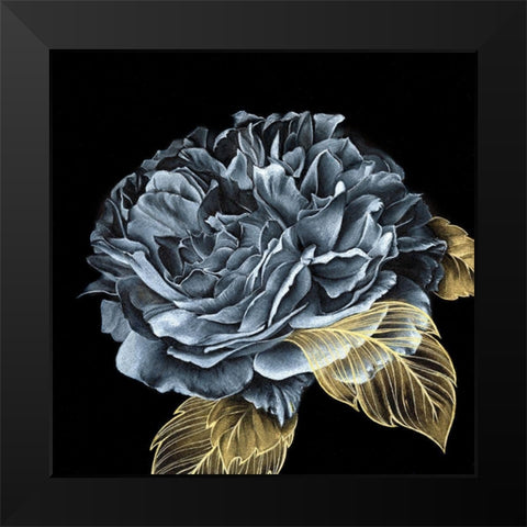 River Roses I Black Modern Wood Framed Art Print by Liama, Lily