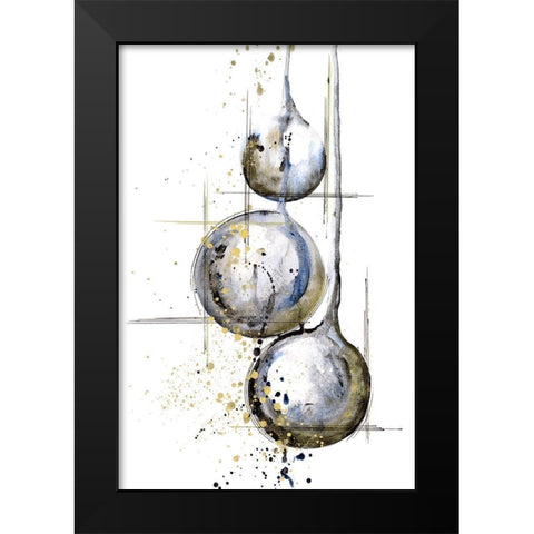 Pioneer IV Black Modern Wood Framed Art Print by Liama, Lily