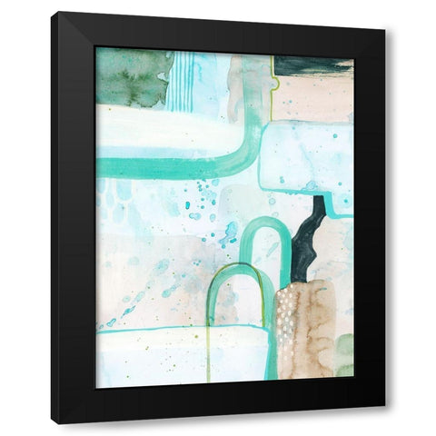 Minted Storm V Black Modern Wood Framed Art Print with Double Matting by Popp, Grace