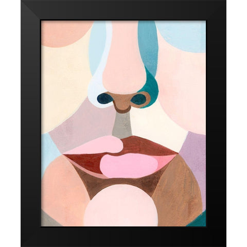 Delicate Features II Black Modern Wood Framed Art Print by Popp, Grace