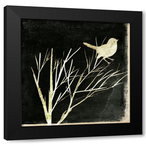 Black Night IV Black Modern Wood Framed Art Print by Wang, Melissa