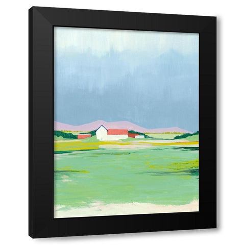 Spring Fallow I Black Modern Wood Framed Art Print by Popp, Grace