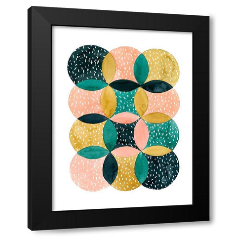 In Spate II Black Modern Wood Framed Art Print with Double Matting by Popp, Grace