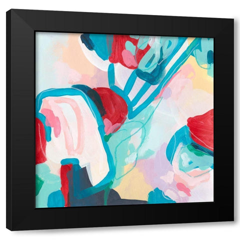 Maximum Dissonance I Black Modern Wood Framed Art Print by Vess, June Erica