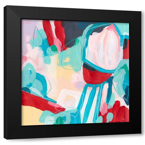 Maximum Dissonance II Black Modern Wood Framed Art Print with Double Matting by Vess, June Erica