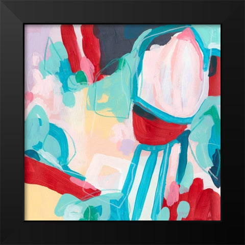 Maximum Dissonance II Black Modern Wood Framed Art Print by Vess, June Erica