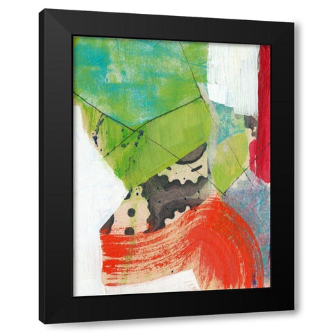Gear Head I Black Modern Wood Framed Art Print by Goldberger, Jennifer