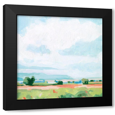 Spring Midday II Black Modern Wood Framed Art Print by Scarvey, Emma