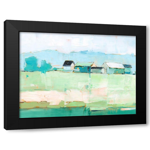 Rural Pastel II Black Modern Wood Framed Art Print by Harper, Ethan