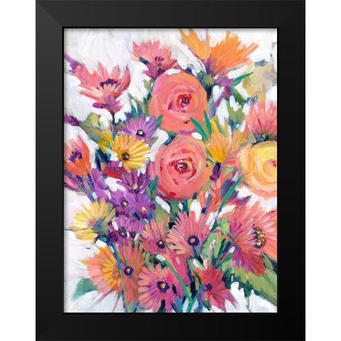 Spring in Bloom I Black Modern Wood Framed Art Print by OToole, Tim