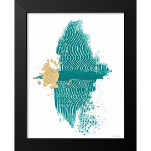 Concurrence I Black Modern Wood Framed Art Print by Stramel, Renee W.