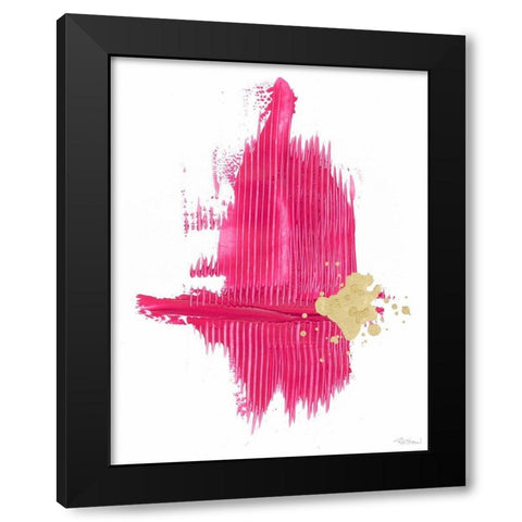 Concurrence III Black Modern Wood Framed Art Print by Stramel, Renee W.
