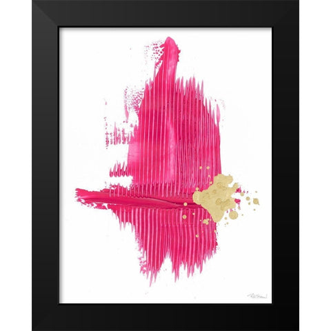 Concurrence III Black Modern Wood Framed Art Print by Stramel, Renee W.