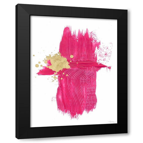 Concurrence IV Black Modern Wood Framed Art Print by Stramel, Renee W.