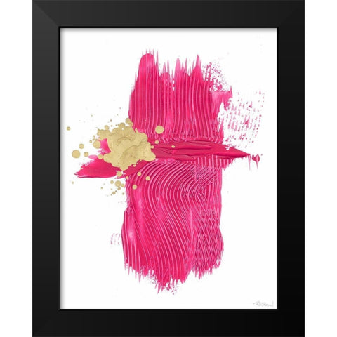 Concurrence IV Black Modern Wood Framed Art Print by Stramel, Renee W.