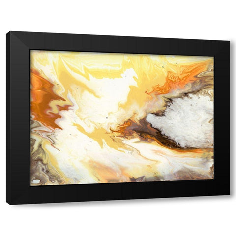 Liquid Earth VI Black Modern Wood Framed Art Print by Studio W