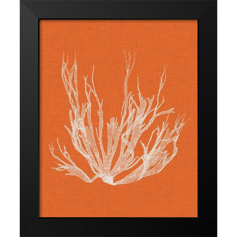 Seaweed Pop I Black Modern Wood Framed Art Print by Vision Studio