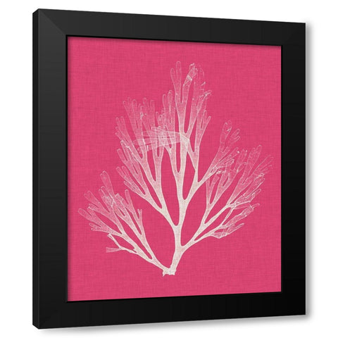 Seaweed Pop III Black Modern Wood Framed Art Print by Vision Studio