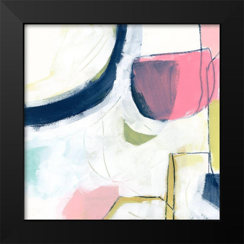 Automaton I Black Modern Wood Framed Art Print by Vess, June Erica