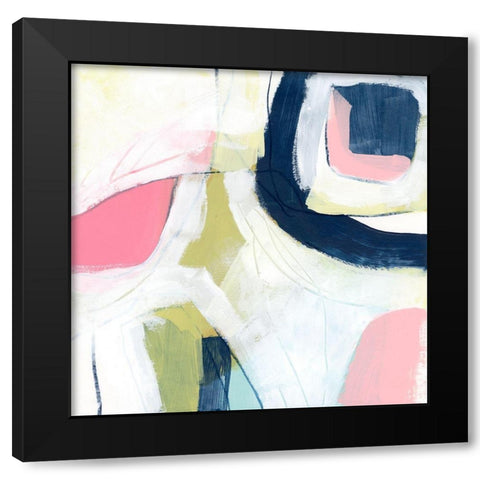 Automaton IV Black Modern Wood Framed Art Print by Vess, June Erica