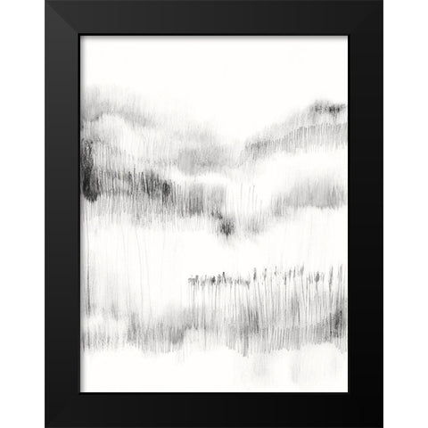 Grassy Hill I Black Modern Wood Framed Art Print by Goldberger, Jennifer