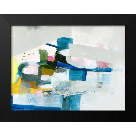 Costa I Black Modern Wood Framed Art Print by Borges, Victoria