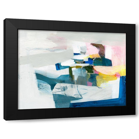 Costa II Black Modern Wood Framed Art Print by Borges, Victoria
