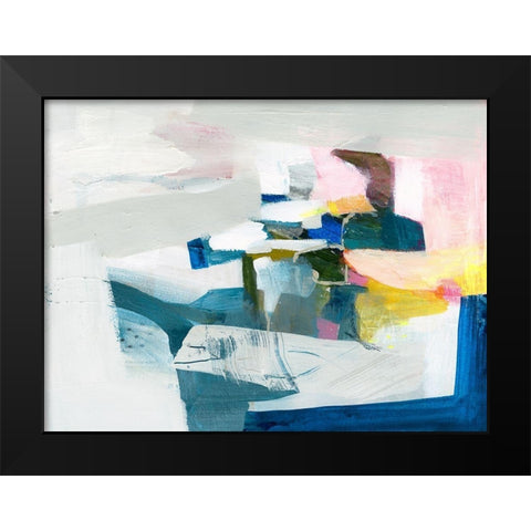 Costa II Black Modern Wood Framed Art Print by Borges, Victoria