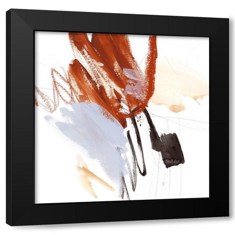 Iron and Down II Black Modern Wood Framed Art Print by Borges, Victoria
