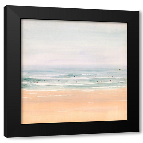 Sun Soaked I Black Modern Wood Framed Art Print with Double Matting by Borges, Victoria