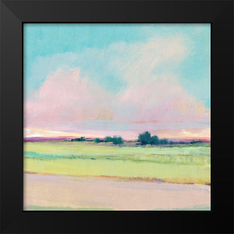 Vivid Landscape I Black Modern Wood Framed Art Print by OToole, Tim