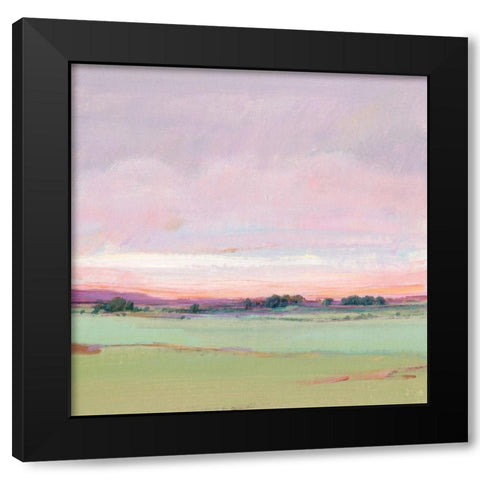 Vivid Landscape II Black Modern Wood Framed Art Print with Double Matting by OToole, Tim