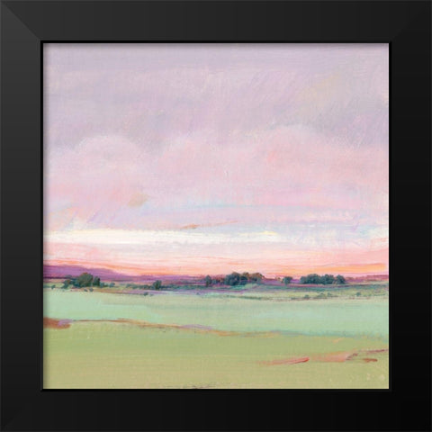 Vivid Landscape II Black Modern Wood Framed Art Print by OToole, Tim