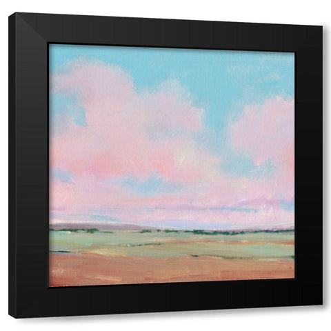 Vivid Landscape III Black Modern Wood Framed Art Print with Double Matting by OToole, Tim